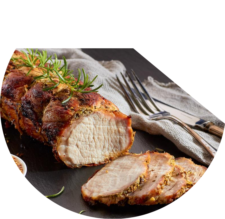 Pieczeń przygotowana przez Kowalczyk Catering