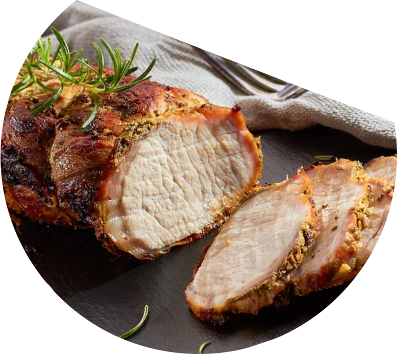 Pieczeń przygotowana przez Kowalczyk Catering